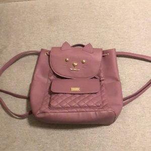 Luv Betsy purple cat bag